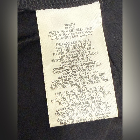 BCBGeneration Black Sheer Lace Peplum Blouse - Picture 4 of 4